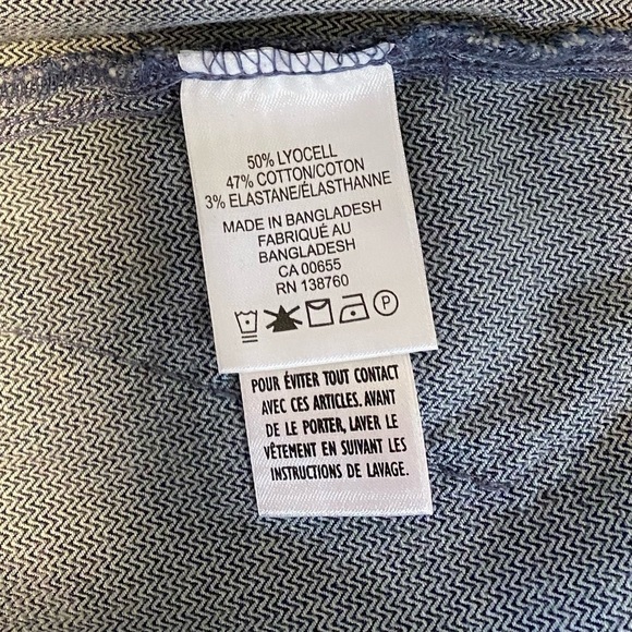 NWT Reitmans Sz 18 Tall Straight Leg Ankle Pants #176 - Picture 9 of 11